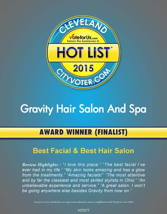 Welcome To Gravity Hair Salon and Spa | Chagrin Falls (Cleveland), Ohio